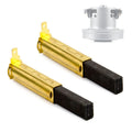 2PCS Vacuum Cleaner Motor Carbon Brush 6.3*11*30MM Fitment For HVR200 HVR200-22 HVR200A HVM200 HVM200A Replacement Qme Default Title