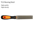 Fine-Toothed Metal Files For Metalworking Woodworking Steel Flat File Half-Round File Tools Sanding Tools Hand Operated Tools Qme A