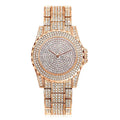 Fashion Crystal Full Steel Women Watches Ladies Wristwatch Quartz Woman Qme Rose