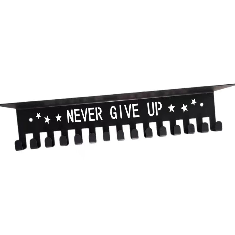 Metal Medal Hanger Holder Wall Mounted Large Capacity Award Race Qme