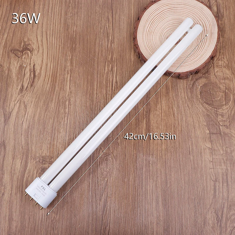 Energy-saving Fluorescent Twin-tube Lamp 18W 24W 36W CFL 4 Pins H Qme A3