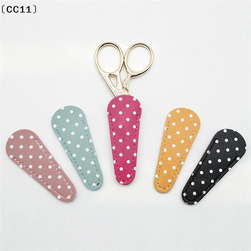 Creative Scissors Sheath Covers Protector PU Leather Tip Qme