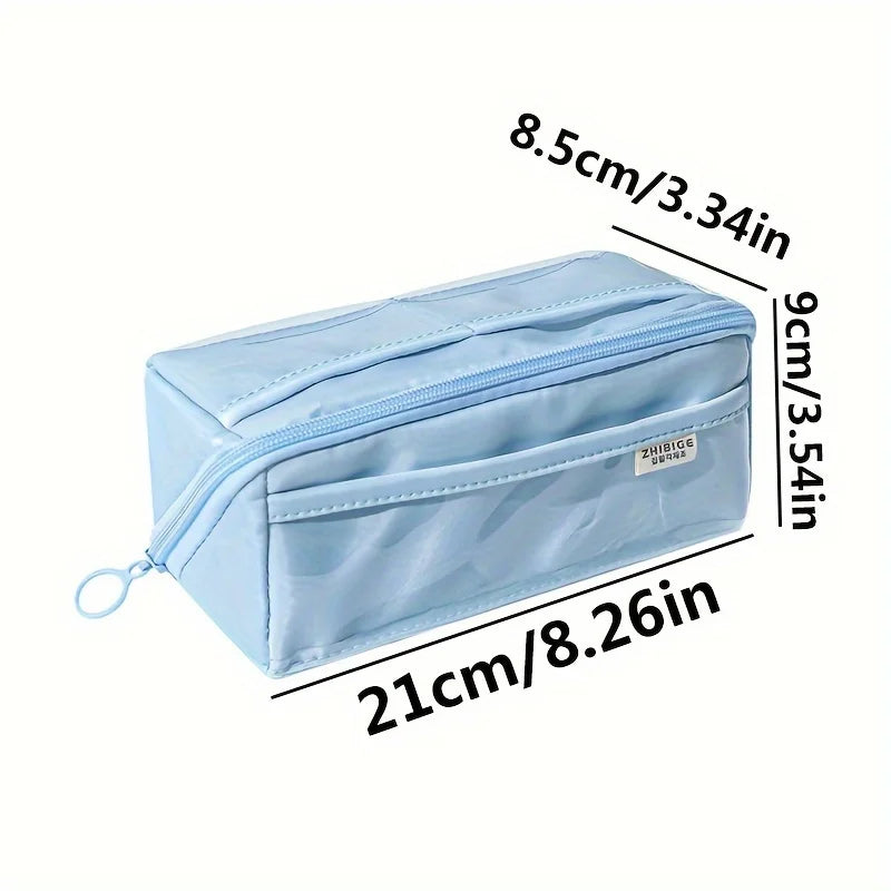 1 Large Capacity Pencil Case Backpack Stationery Box Multifunctional Qme