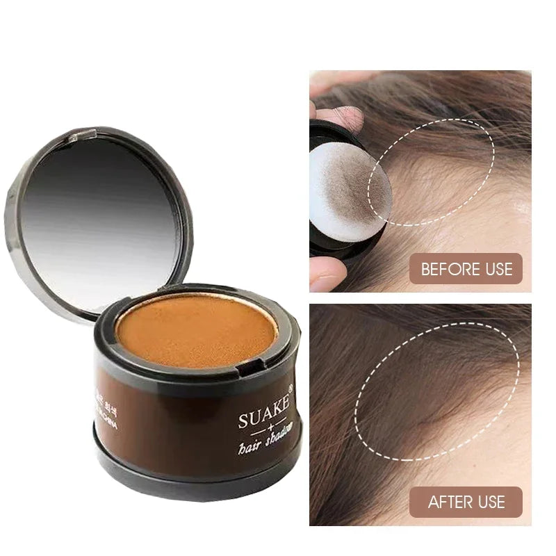 4 Color Hair Line Powder Black Root Up Natural Instant Waterproof Hairline Shadow Concealer Coverage Paint Repair Fill In Hair Qme