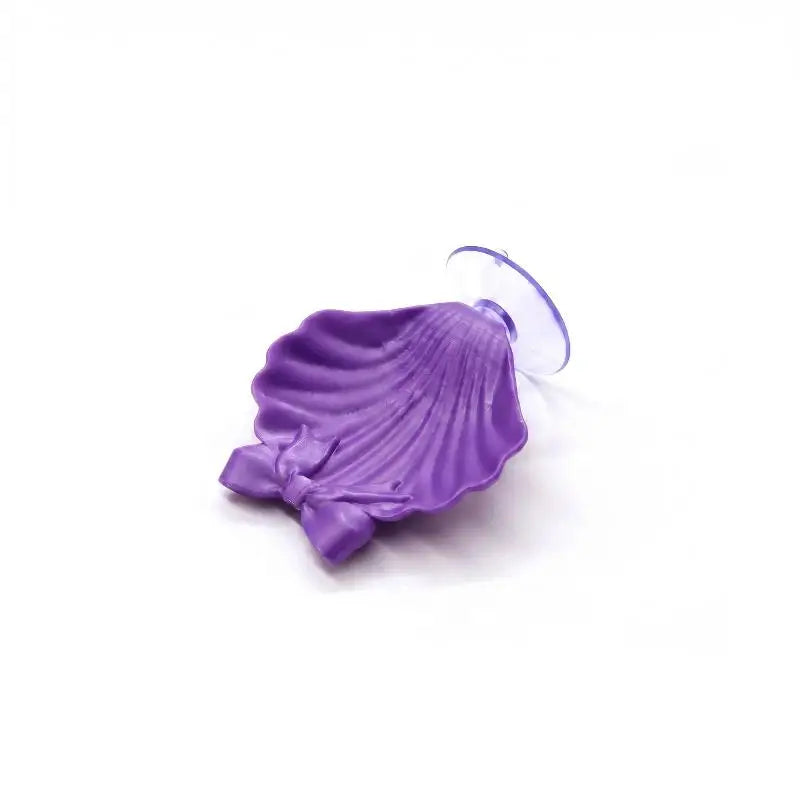 Colorful Shell Shaped Betta Feeding Dish Hiding House Breeding Nest With Strong Suction Cup Fish Tank Landscape Decoration Qme I
