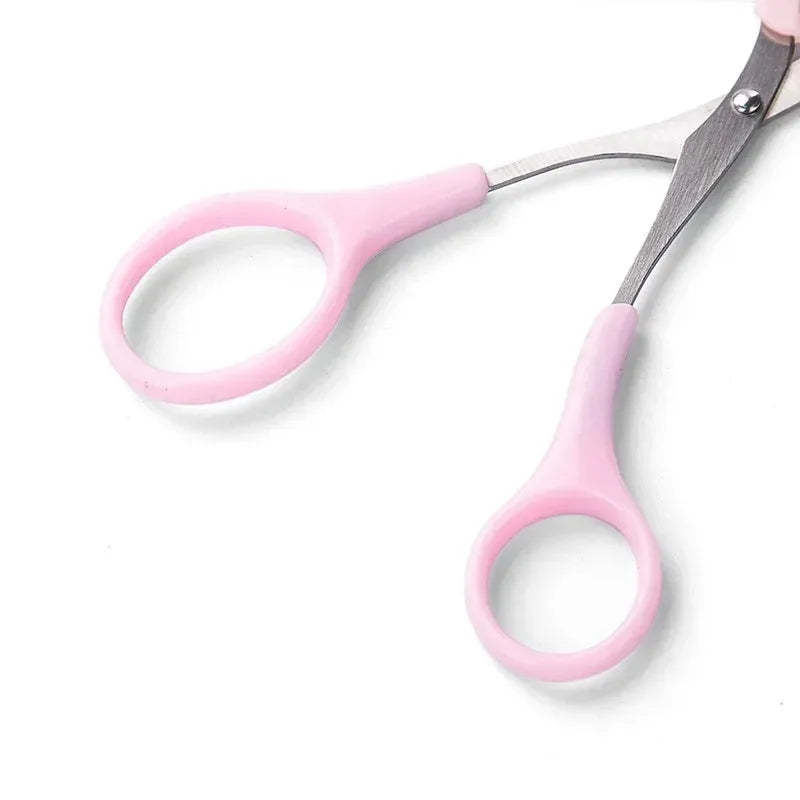 1/3PCS Eyebrow Trimmer Makeup Tools Stainless Steel Eyebrow Scissors with Comb Hair Removal Eyebrows Shaping Makeup Tools Qme
