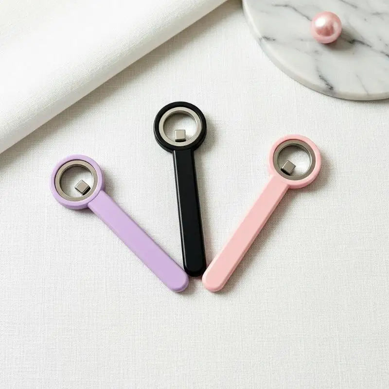 Ring Shaped Cat Eye Magnet Handle Nails Create Hollow Effects Qme