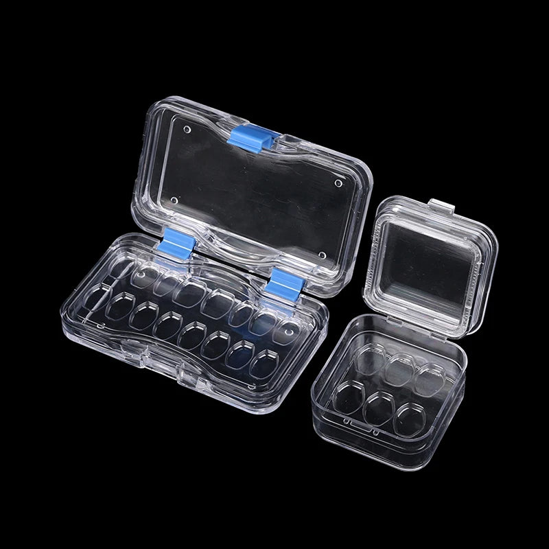 6 16 Grids Dentistry Tooth Box Film Denture Veneers Storage Materials Qme