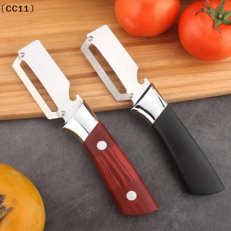 Durable Smooth Multi Functional Vegetable Peeler Ergonomic Handle Qme