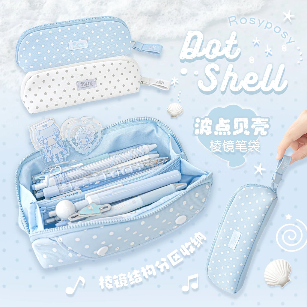 Large Capacity Double Layer Pencil Case for Students - Pen Bag Pouch Holder Box for Office Stationery Back to School Supplies Qme