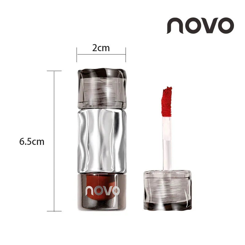 Waterproof Matte Lipstick, Long-Lasting Wear Non-Stick Cup Lip Gloss, Velvet Like Matte Texture, Suitable For Daily Qme