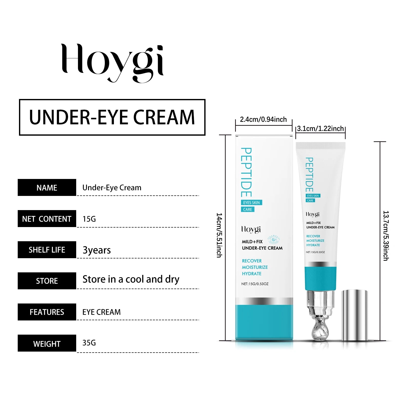 Firming Eye Cream Series Retinol & Bee Venom Peptide For Wrinkles Dark Circles Puffiness Firming Moisturizing Anti-Aging Eyecare Qme Peptide