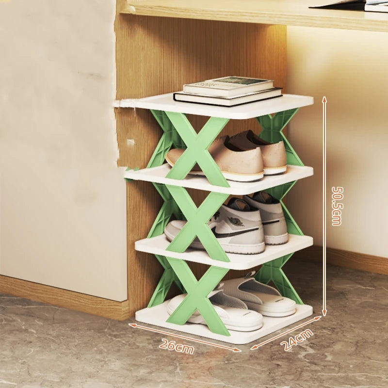 Multifunctional Shoe Cabinets Splicing Storage Rack Detachable Saving