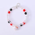 Hello Kitty Kuromi Beaded Bracelet Friend Jewelry Double-layer Rice Qme 3