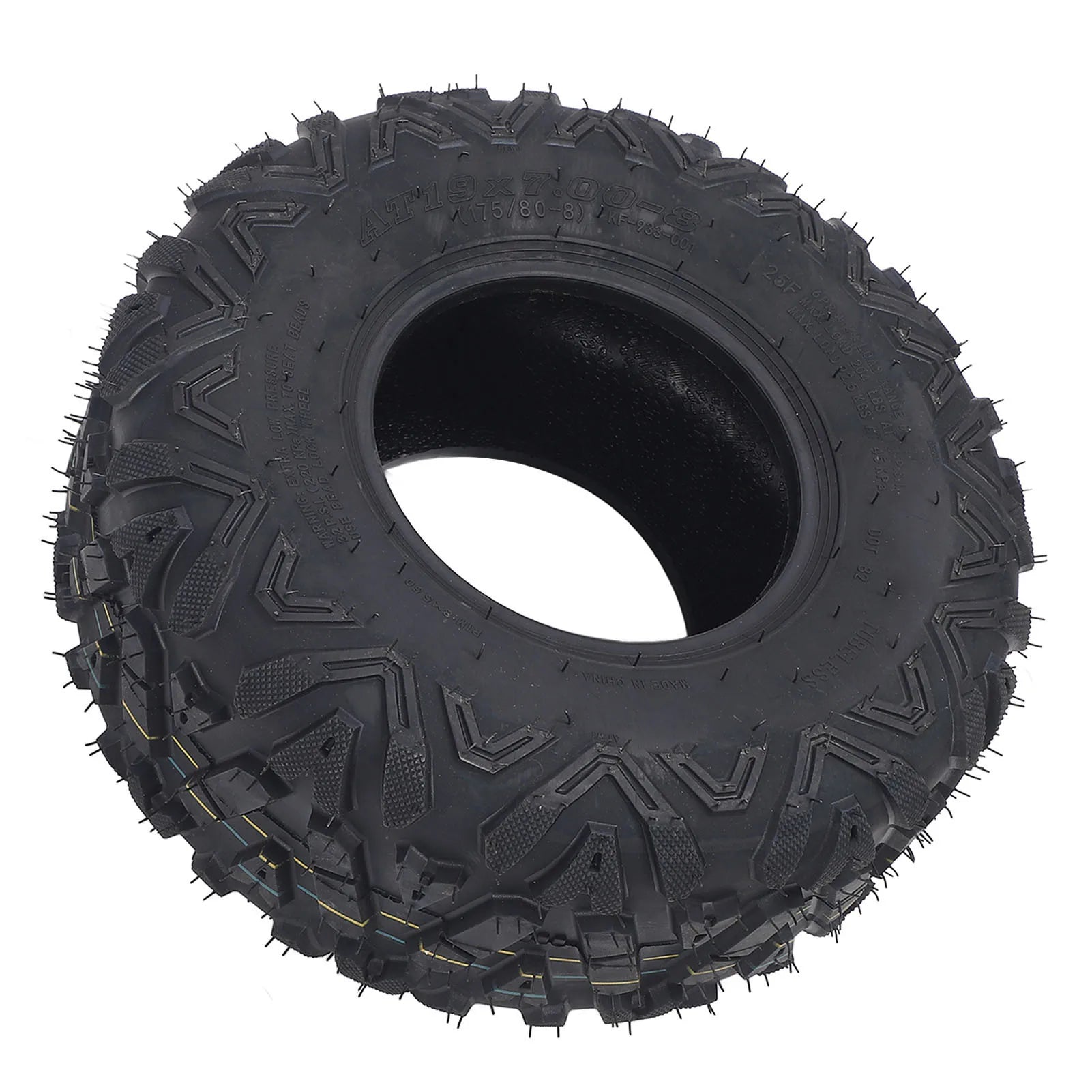 19x7-8 Tire 6 Ply Rubber ATV Tyre 19x7x8 19x7.00-8 Tires Replacement for BT200X CT200U CT200U- Mini Bikes ATV Tyre 19x7-8 Tire Qme