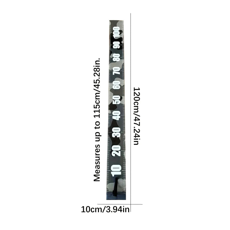 Fish Measuring Ruler Waterproof Adhesive Fishing Soft Equipment Qme A1