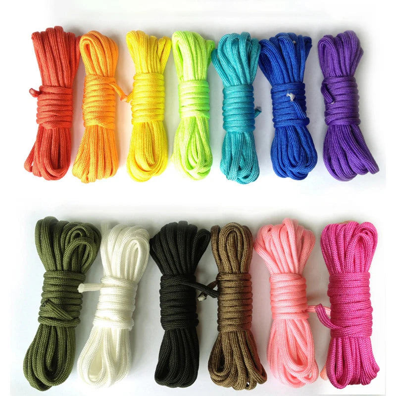 10Meters Outdoor Camping Survival Lanyard 550 7 Cores Cord Dia Qme