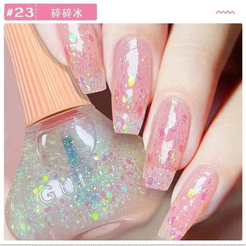 45 Colors Nail Polish Oil-based Nails No-bake Quick Dry Non-tear