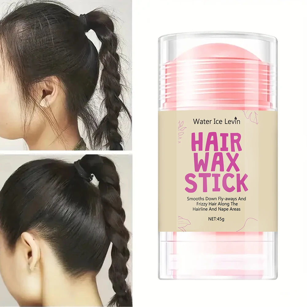 Hair Wax Stick Wig Professional Hair Wax Stick Gel Cream Non-greasy style hair wax stick, broken hair artifact Qme