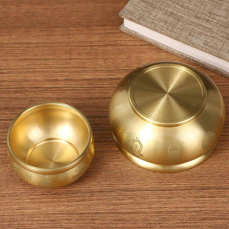 Treasure Bowls Desktop Small Ornament Home Decor Cornucopia Brass Qme