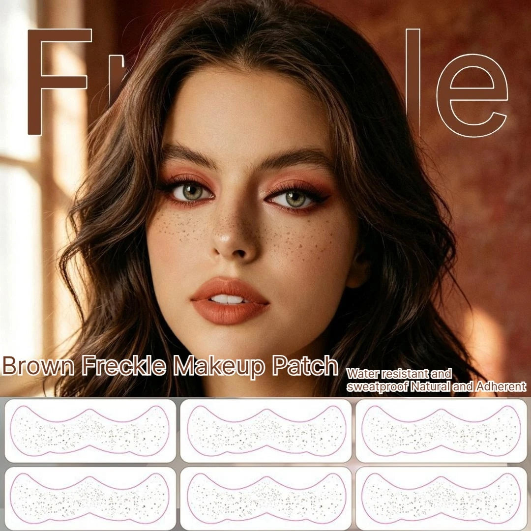 A European New 6/9Pcs Halloween Face Tattoo Stickers, Waterproof Realistic Freckle Spider Decals for Ghost Witch Cosplay Qme