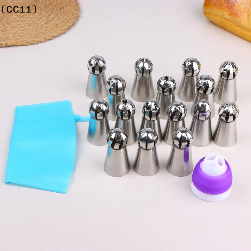 3 6 Cake Decorating Piping Tips Kitchen Nozzle Tools Homemade Qme