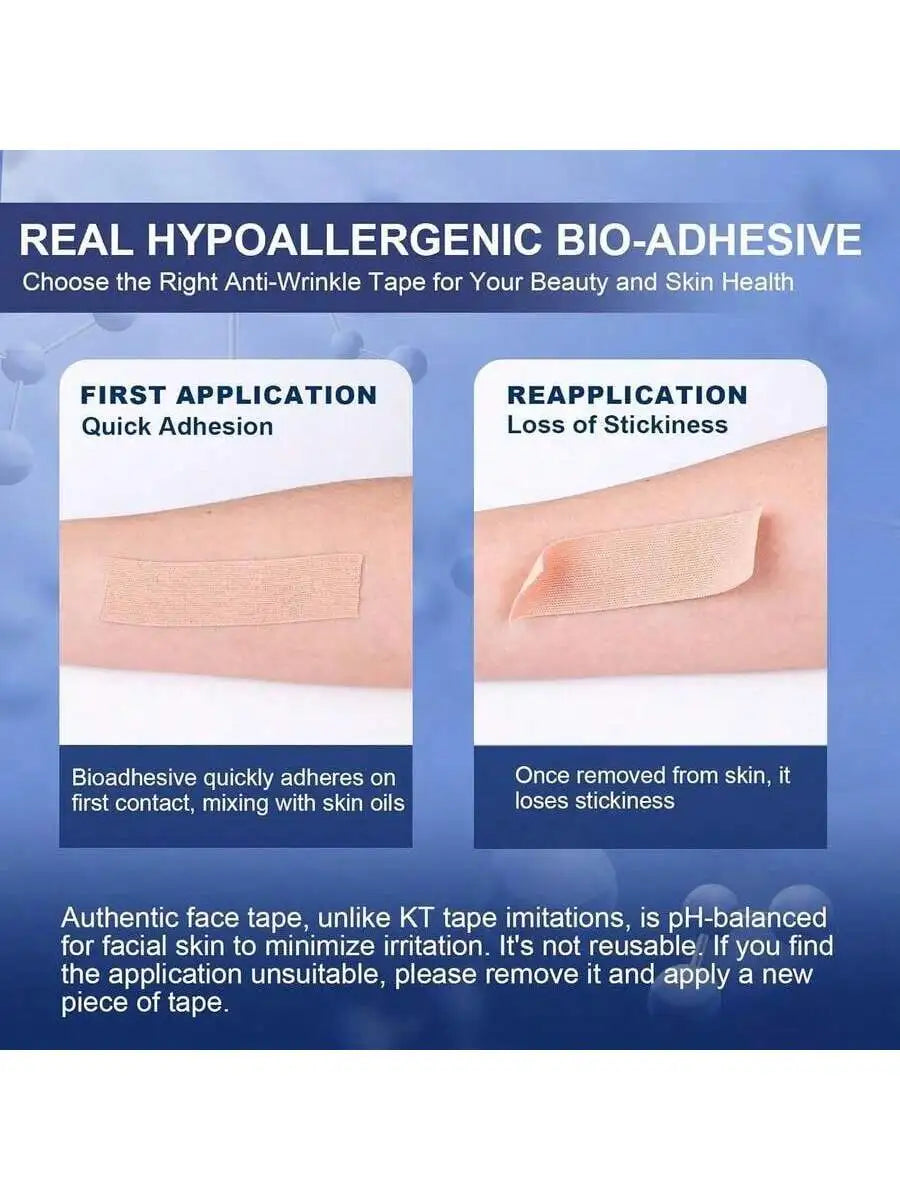 Muscle Patch Face Facial Nasolabial Folds Seamless Lifting Elastic Qme
