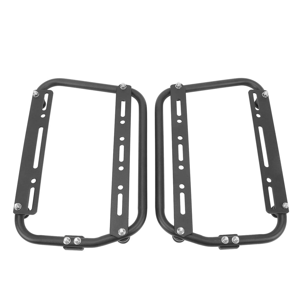 Saddlebag Box Racks Wear Resistant High Load Capacity Motorcycle Side Support Racks Easy To Install for Motorbike Qme