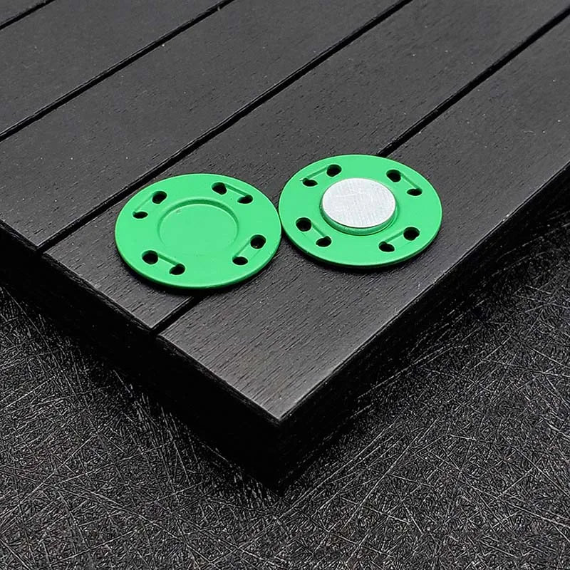 5Pairs 20Colors Metal Magnet Buckle Sewing Accessories Press Button For Jacket Bags Invisible Buckle DIY Cardigan Handwork Decor Qme