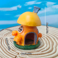Fish Tank Decor Ornament Shrimp Hiding Shelter Mushroom Conch House Qme 5