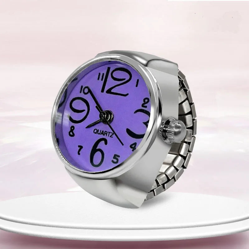 Personalized men's and women's finger watches hot selling couple ring watches Korean version fashion Qme 11