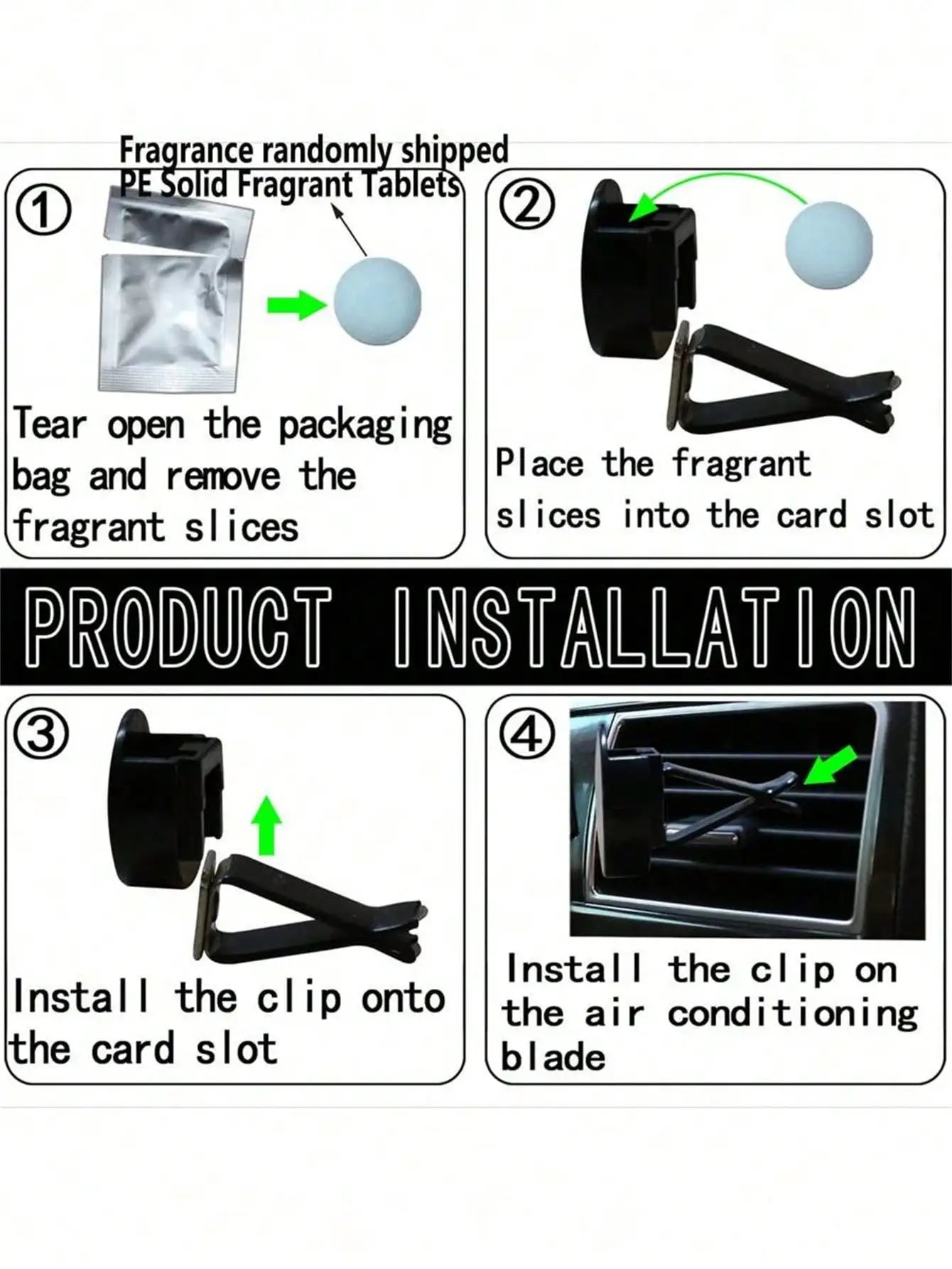 Car Fragrance Accessories Air Conditioner Decoration Outlet Cartoon Qme