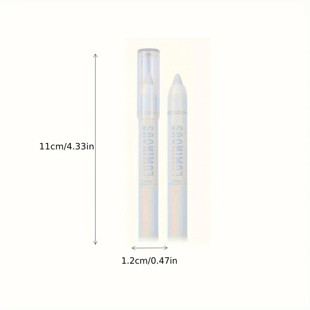 6 Colors Pearlescent Eyeshadow Eyeliner Pencil Waterproof Long Qme
