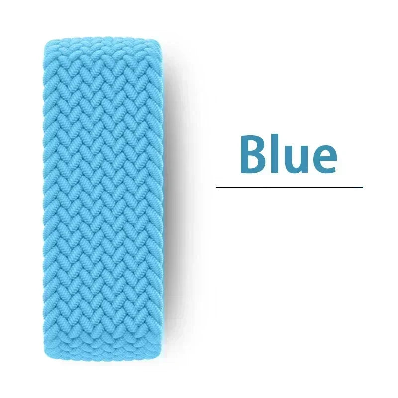 Braided Solo Strap Apple Watch Band Nylon Correa Bracelet Iwatch