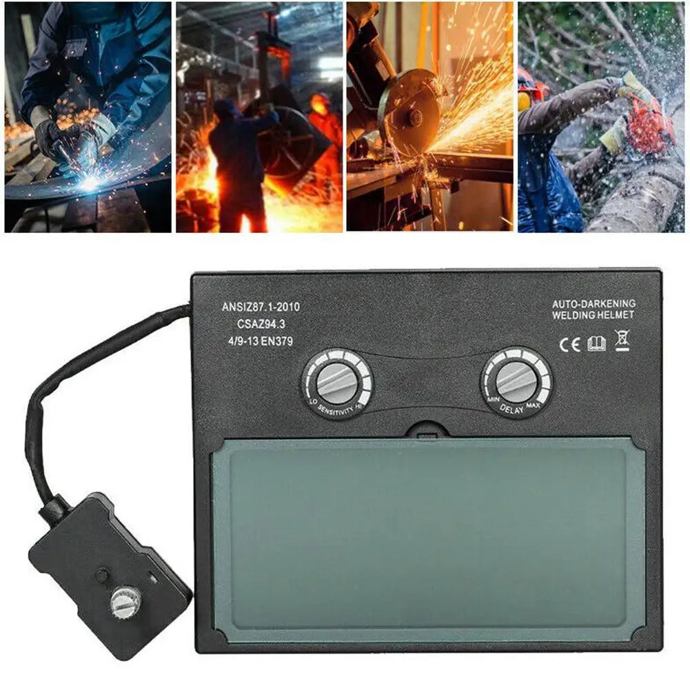 Automatic dimming mask Welding/welding Helmet Welder Welding Lens Eyes For Welding Machine Welding Tools Eyes ProtectorCar Solar Qme
