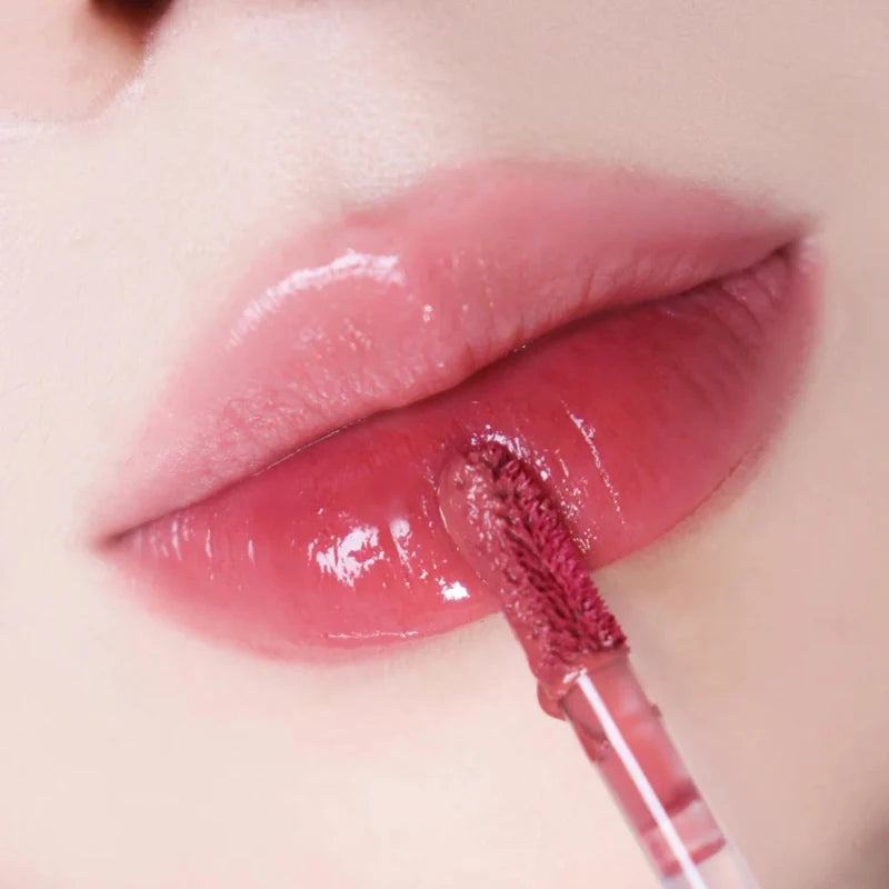 Long-Lasting Moisturizing Lip Gloss,Glossy Finish,Non-Sticky,Not Easy To Fade,Nourishing Tinted Lip Oil With Shea Butter Qme