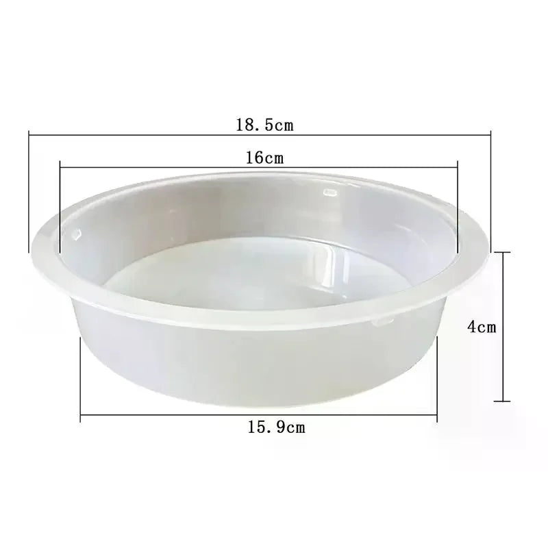 Outdoor Bird Platform Feeder - Hanging Feeding Dish & Bath Tray for Parrots & Wild Birds - Garden & Patio Accessory Qme