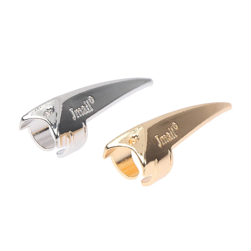 Metal Parting Tool Finger Tip Ring Hair Sectioning Braiding Comb Qme