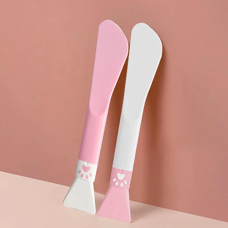 Mud Brush Facial Beauty Tools Face Cleansing Cute Paw Silicone Mask Qme