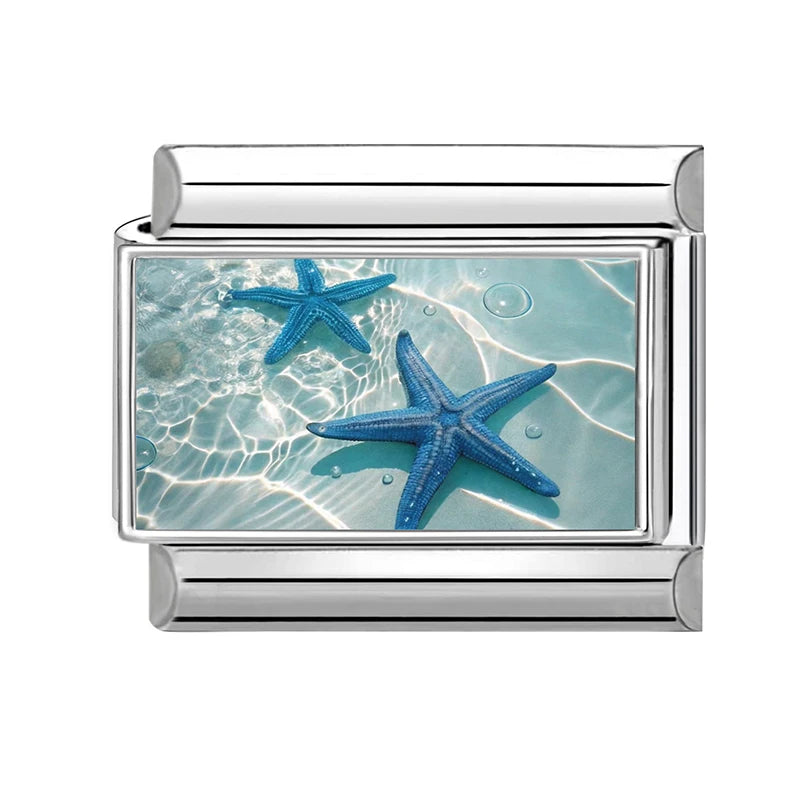2026 Summer Ocean Series Italian Charm Fit Stainless Steel Women DIY