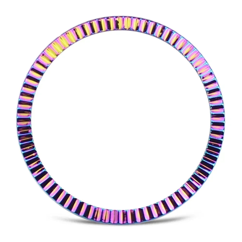 Metal Bezel for Samsung Galaxy Watch7 6 5 4 Classic 43mm 47mm 42mm 46mm 40mm 44mm Cover Ring Bumper Adhesive Case Watch3 41/45mm Qme Color Wave Watch4 Classic 42mm