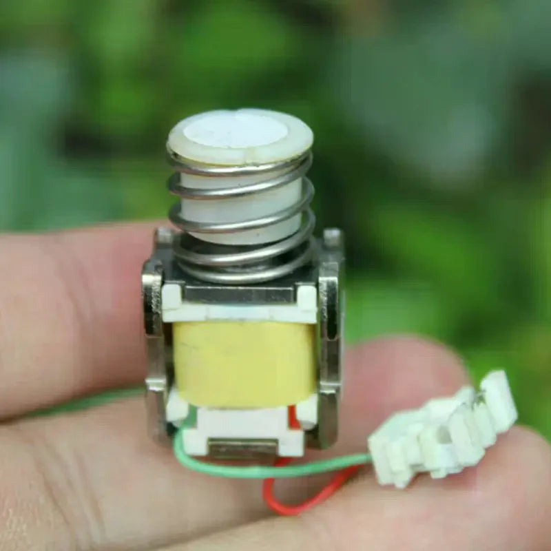 DC 3V 3.7V 5V Stroke 6mm Mini Self-locking Solenoid Electric Magnet Electromagnet Energized Release Protection Switch Qme