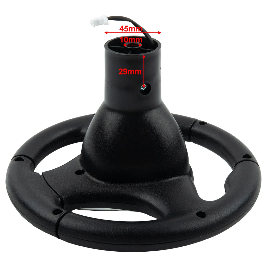 For Electric Car Steering Wheel 1pcs 1x Accessories For Children's Plastic/metal Practical S2388/S2588/S9088 Useful Qme