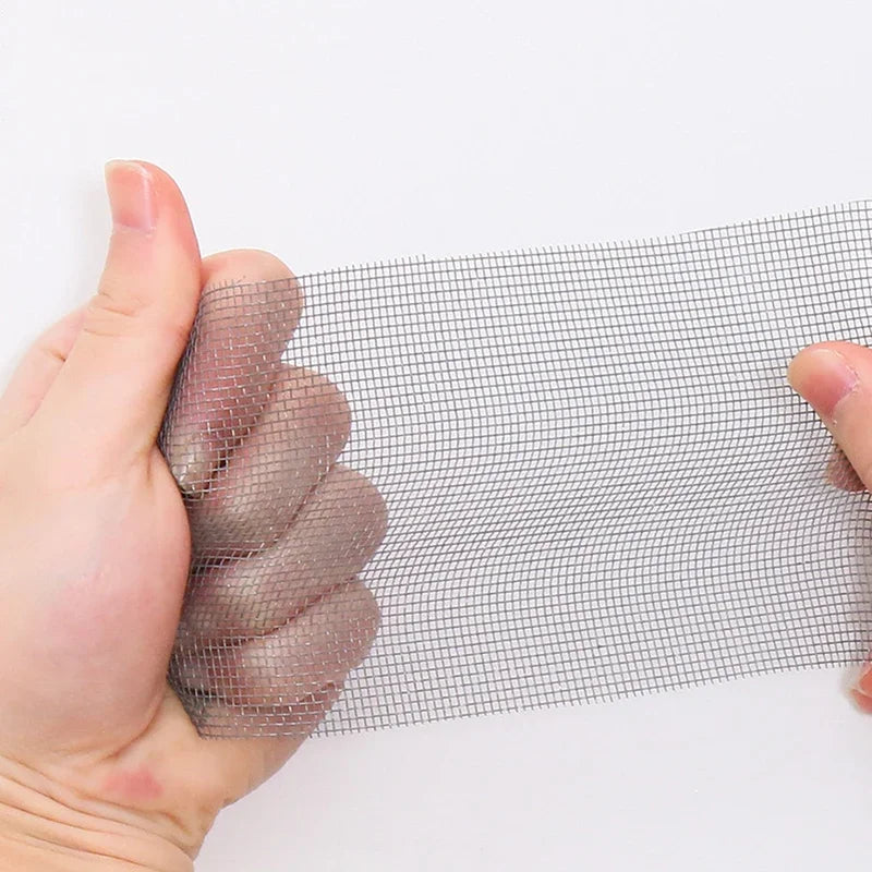 Anti Insect Window Screen Mesh Adjustable DIY Window Net Anti Mosquito Mesh Screen Protectors Bug Curtain Anti Fly Curtain Qme