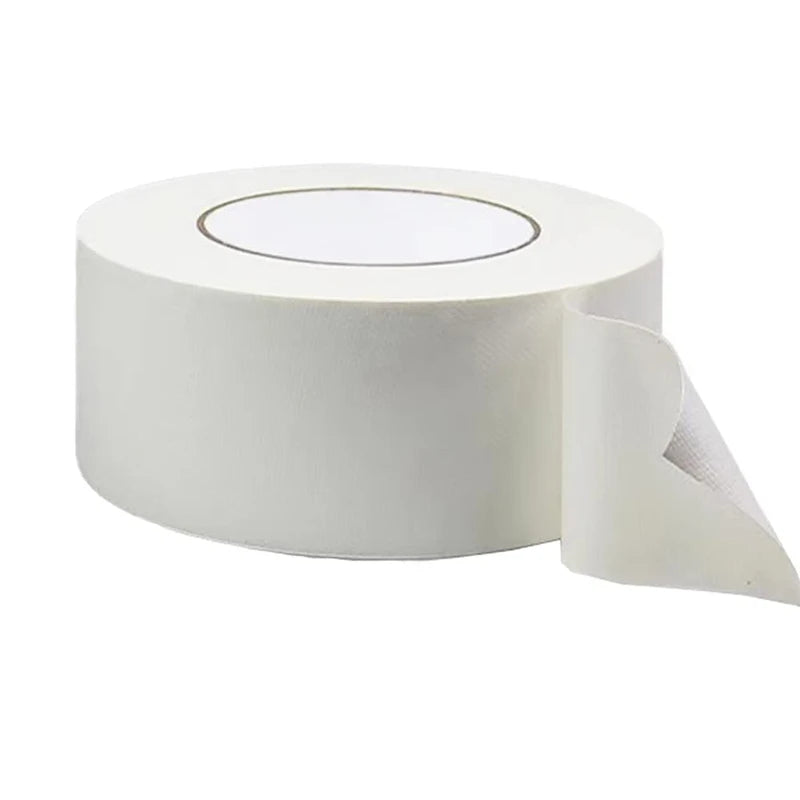 4.5cm*10m Colored Extra Strong Self-adhesive Tape Waterproof Heavy Duty No Residue Craft Duct Tape for DIY Art Packaging Coding Qme White 10M 45mm|China Mainland