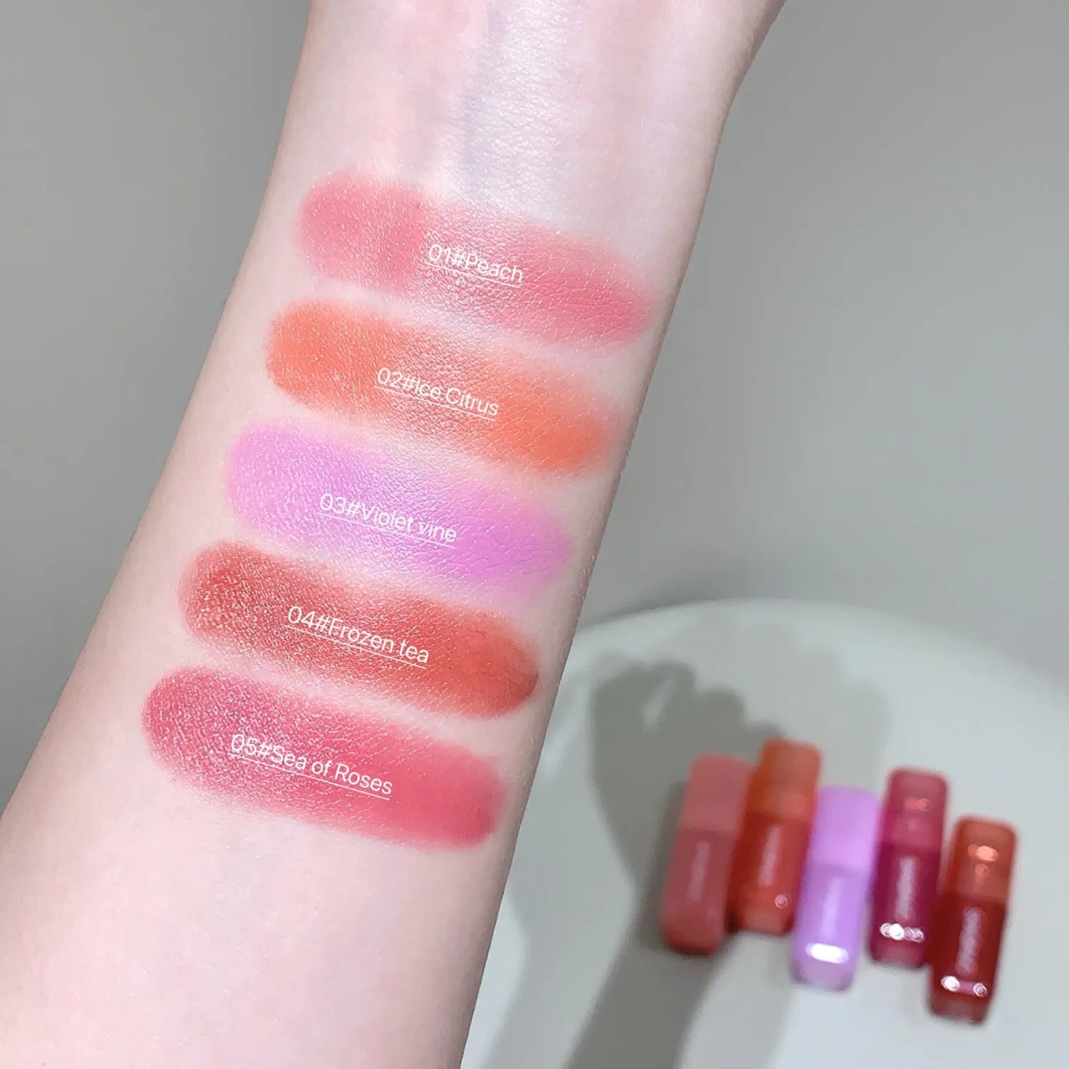 Light Blush Liquid SHAQINUO Moisturizing Mirror Vitality Whitening Qme