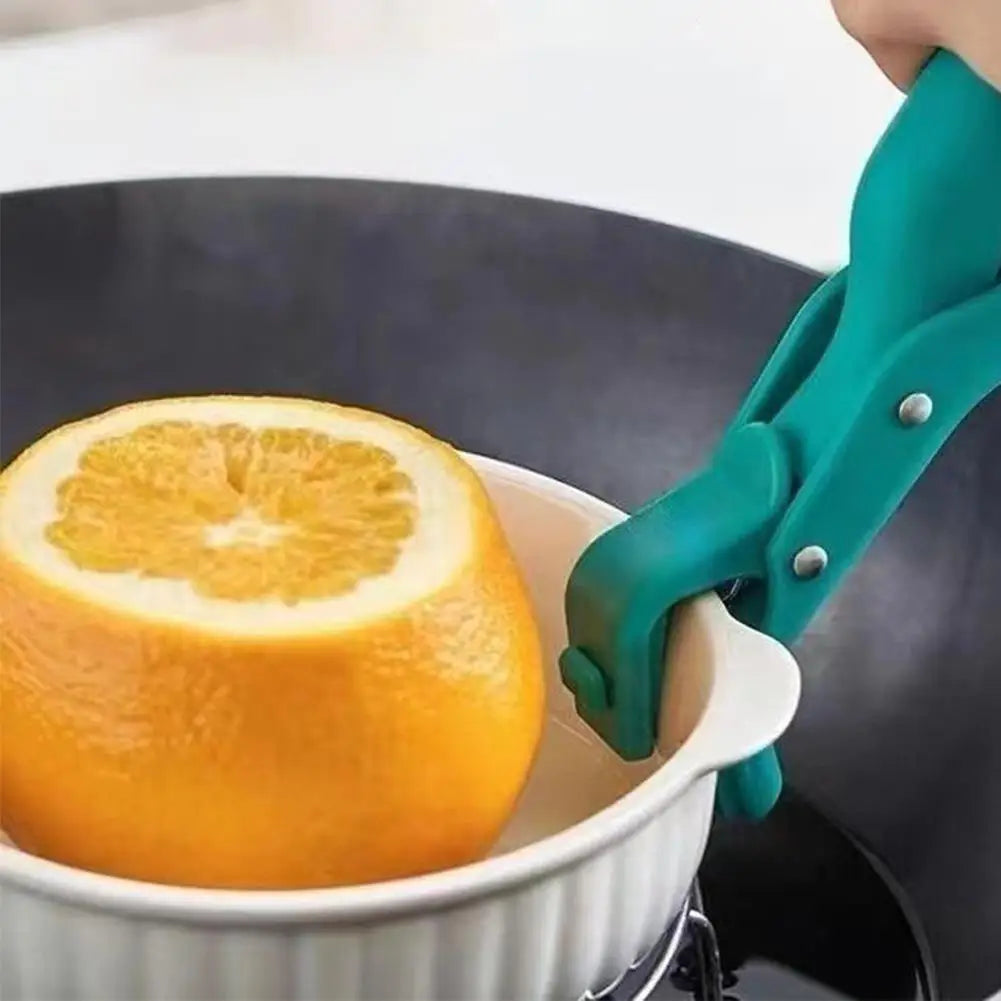 2025 Anti-scald Clip Silicone Kitchen Anti Scald Plate Bowl Dish Pot Holder Anti-hot Clip Lifter Kitchen Accessories Gadget Qme