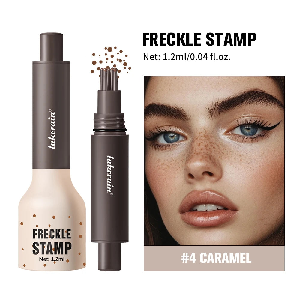 Natural Realistic Freckle Pen Smudge-proof Waterproof Long-lasting Qme 04 Caramel 1.2ml