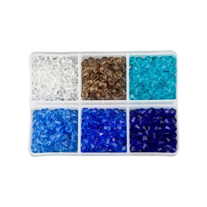 600pcs/lot 4mm Plated Color 5238 Bicone Beads Loose Spacer Beads Austria Jewelry Beads for Sewing Diy Supplies Jewelry Making Qme 10
