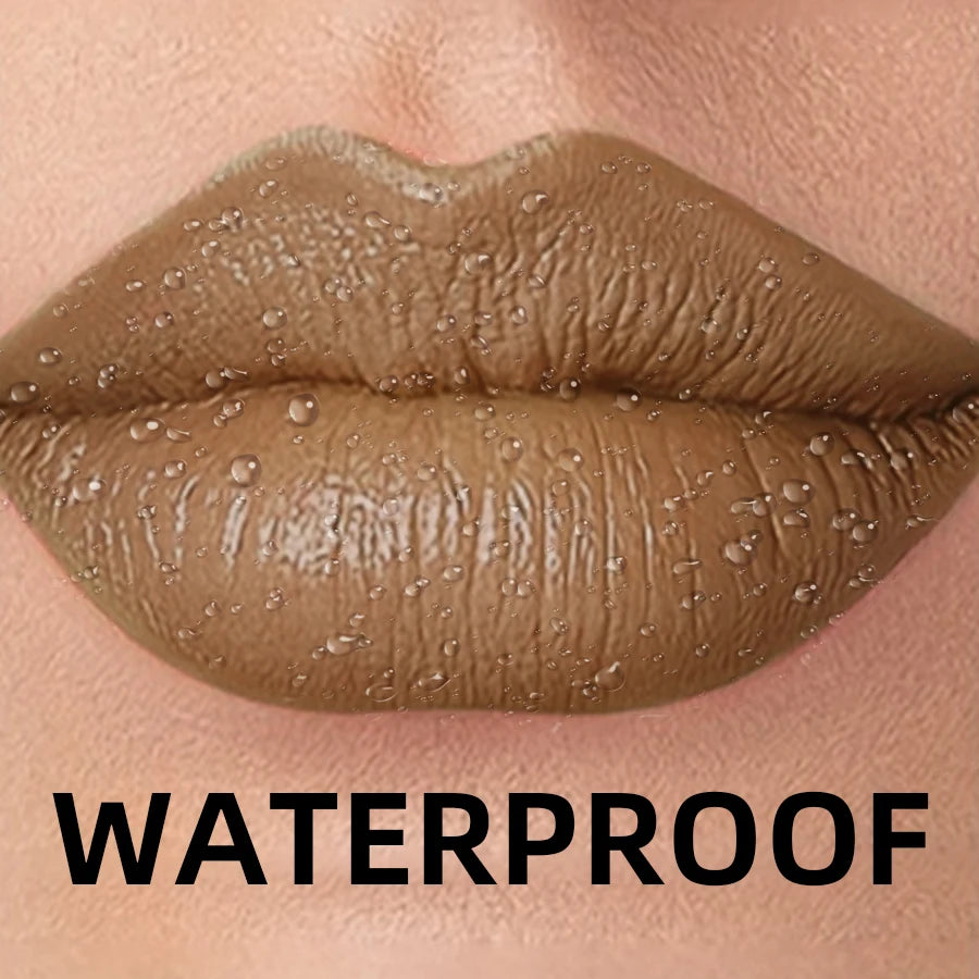 Peel Off Black Brown Lip Stain Reveal Long Lasting Waterproof Matte Qme